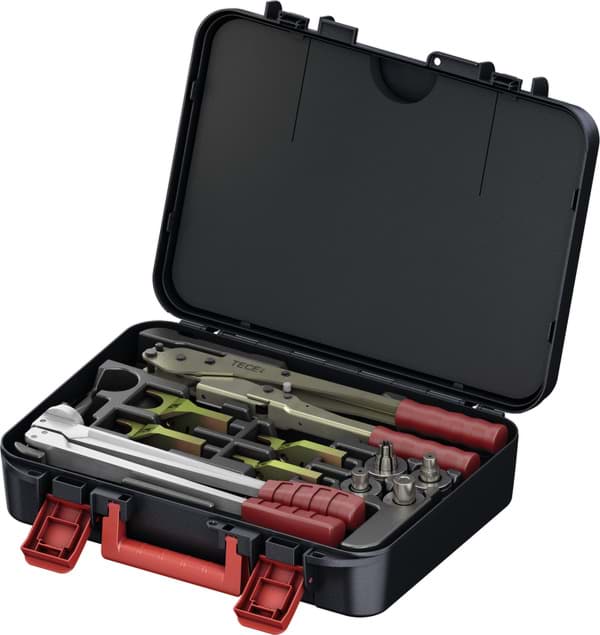 Picture of TECE TECEflex manual tool set/case dimension 16-32, RAZ-V and HPW-L #720203