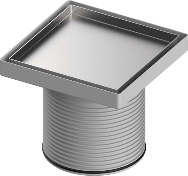 Picture of TECE TECEdrainpoint S grate frame stainless steel 150 x 150 incl. tile trough "plate" #3660011