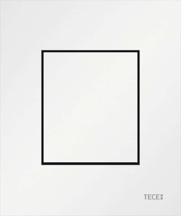Picture of TECE TECEnow urinal flush plate, matt white #9242407
