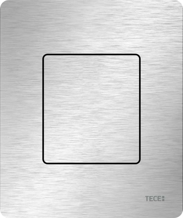 εικόνα του TECE TECEsolid urinal flush plate brushed stainless steel #9242430