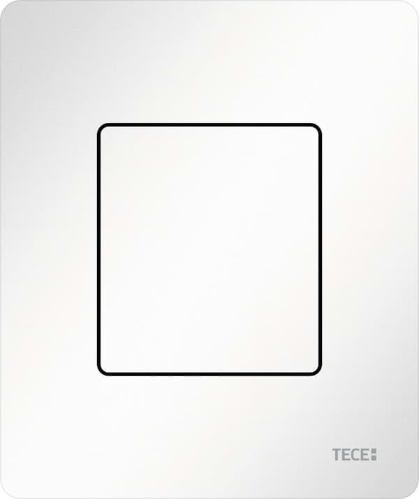 Picture of TECE TECEsolid urinal flush plate polished white #9242432