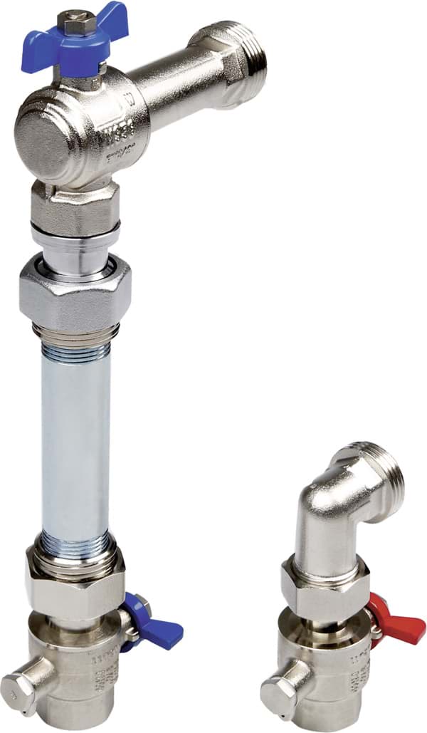 TECE TECEfloor Wärmemengenz.-Einbaus. 110/130 Rp 3/4" x AG 1", VL u. RL f. 5mm, M 10 x1 #77382005