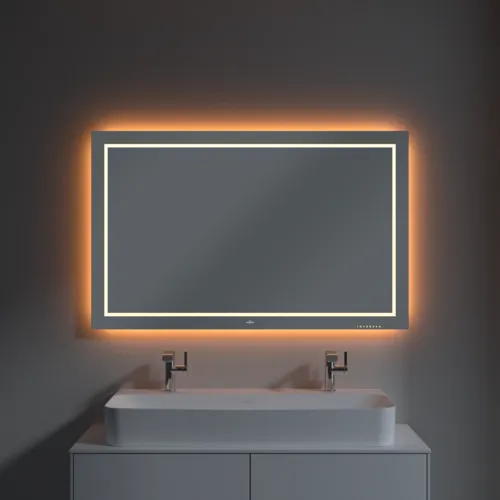 Bild von VILLEROY BOCH Finion Spiegel, mit Beleuchtung, 1200 x 750 x 45 mm #G6001200