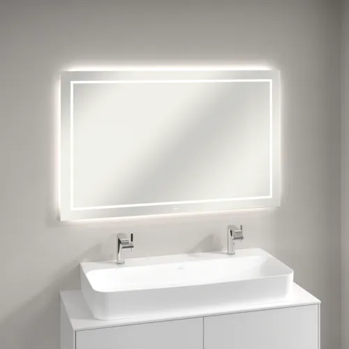 Bild von VILLEROY BOCH Finion Spiegel, mit Beleuchtung, 1200 x 750 x 45 mm #G6001200