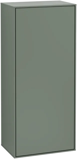 Bild von VILLEROY BOCH Finion Seitenschrank, mit Beleuchtung, 1 Tür, 418 x 936 x 270 mm, Olive Matt Lacquer #G57000GM