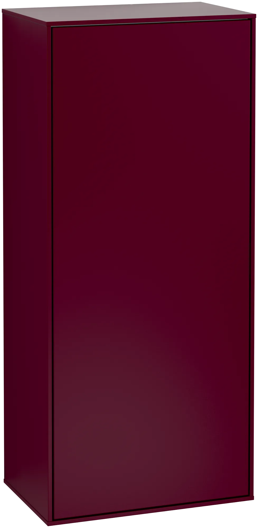 Bild von VILLEROY BOCH Finion Seitenschrank, mit Beleuchtung, 1 Tür, 418 x 936 x 270 mm, Peony Matt Lacquer #G57000HB