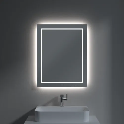 Bild von VILLEROY BOCH Finion Spiegel, mit Beleuchtung, 600 x 750 x 45 mm #G6006000