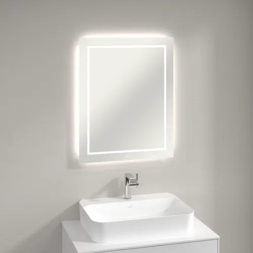 Bild von VILLEROY BOCH Finion Spiegel, mit Beleuchtung, 600 x 750 x 45 mm #G6006000